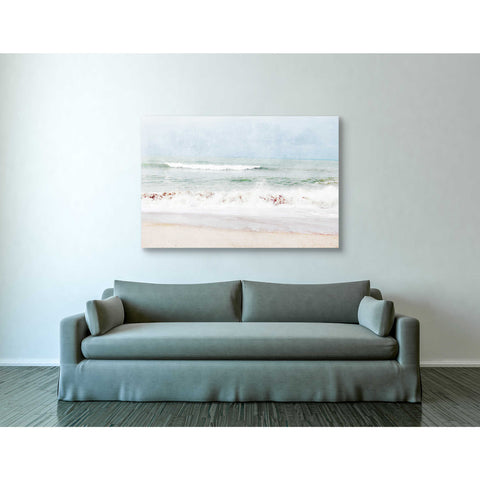 Image of 'Pastel Waves Landscape' by Linda Woods, Canvas Wall Art,40 x 60