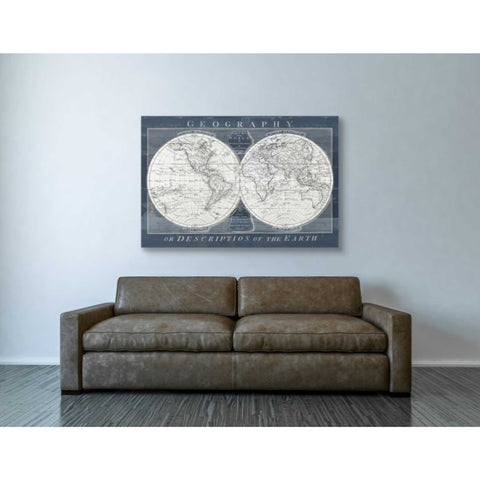 Image of 'Old World Globe' by Wild Apple Portfolio, Canvas Wall Art,40 x 60