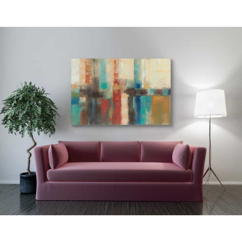 Image of 'Aqua Horizon' by Silvia Vassileva, Canvas Wall Art,40 x 60