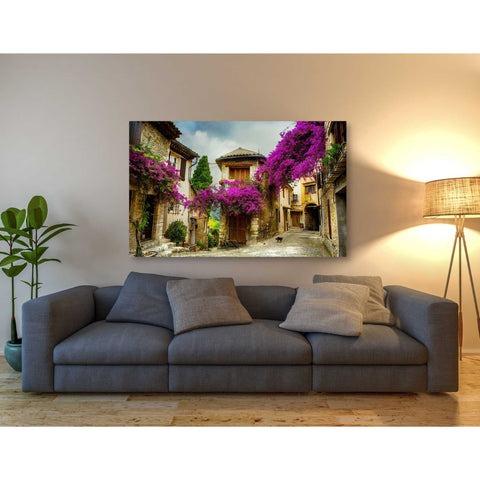 Image of 'Bougainvillea' Canvas Wall Art,40 x 60