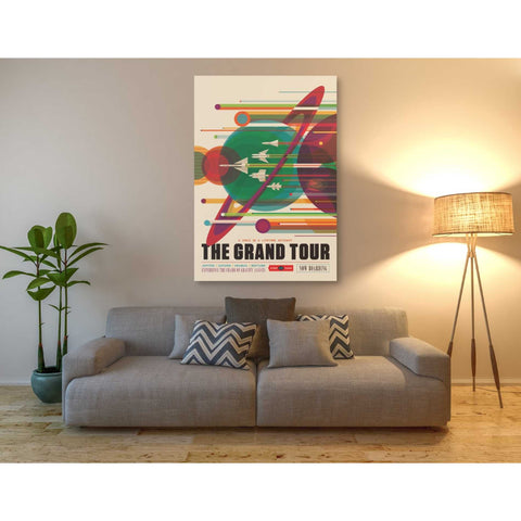 Image of 'Visions of the Future:The Grand Tour' Canvas Wall Art,40 x 60