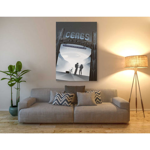 Image of 'Visions of the Future: Ceres' Canvas Wall Art,40 x 60