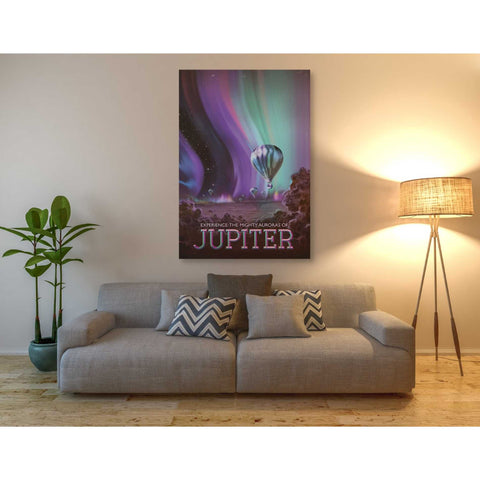 Image of 'Visions of the Future: Jupiter' Canvas Wall Art,40 x 60