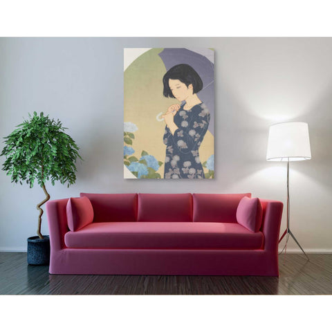 Image of 'Ajisai' by Sai Tamiya, Canvas Wall Art,40 x 60