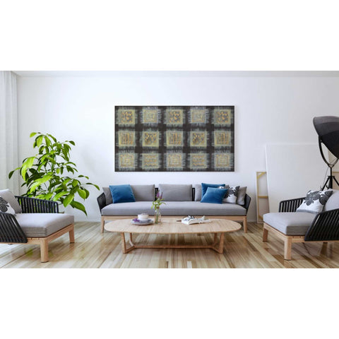 Image of 'Gold Tapestry VIII RUG' by Albena Hristova, Canvas Wall Art,60 x 40