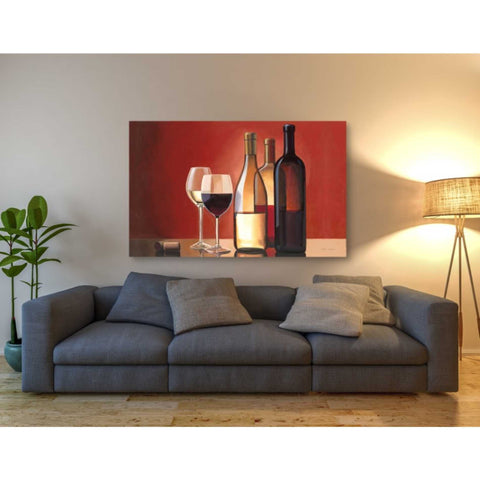 Image of 'Wine Trio' by Marco Fabiano, Canvas Wall Art,60 x 40