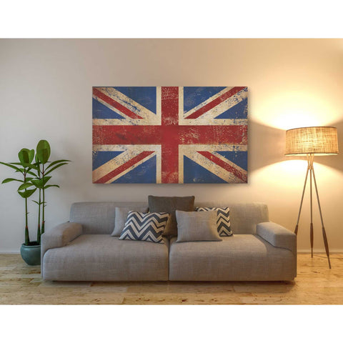 Image of 'Union Jack' by Ryan Fowler, Canvas Wall Art,40 x 60