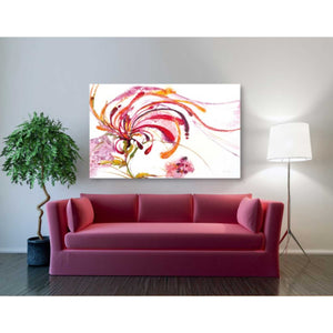 'Moving and Shaking Bright on White Crop' by Jan Griggs, Giclee Canvas Wall Art