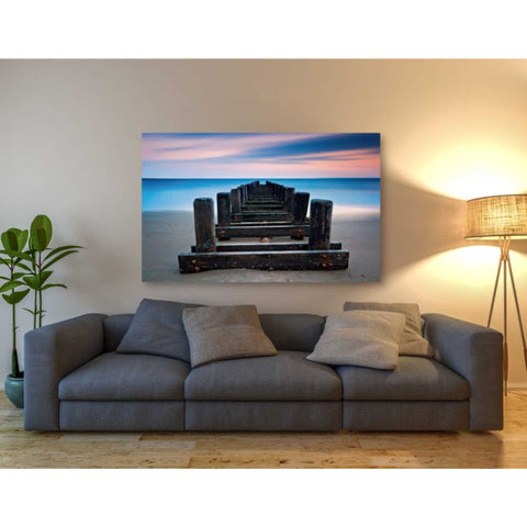 Image of 'Coney Island Pier' by Katherine Gendreau, Giclee Canvas Wall Art