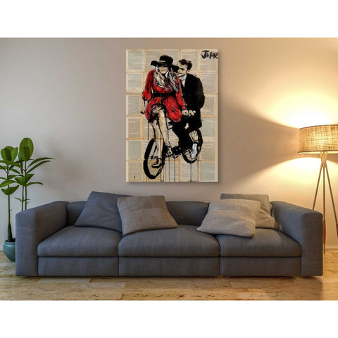 Image of 'Days In Bliss' by Loui Jover, Canvas Wall Art,40 x 60