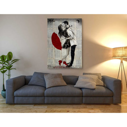 Image of 'Never Mnd The Rain' by Loui Jover, Canvas Wall Art,40 x 60