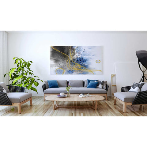 Image of 'Coastal Watercolor Abstract' by Irena Orlov, Canvas Wall Art,60 x 40