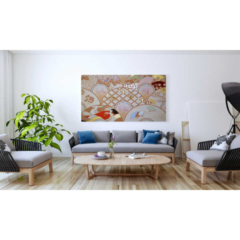 Image of 'Happy Design A' by Zigen Tanabe, Giclee Canvas Wall Art