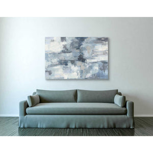 'In The Clouds Indigo and Grey' by Silvia Vassileva, Canvas Wall Art,40 x 60