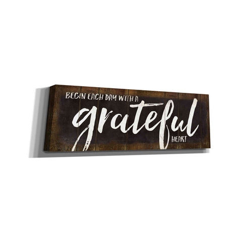 Image of 'Begin Each Day with a Grateful Heart' by Marla Rae, Canvas Wall Art