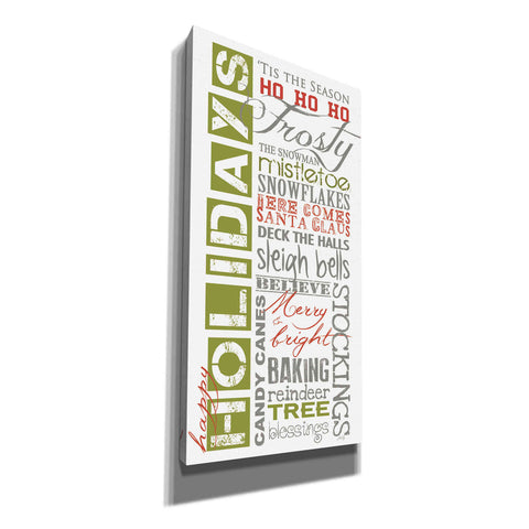 Image of 'Happy Holidays' by Marla Rae, Canvas Wall Art