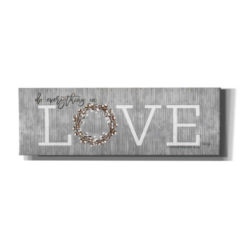 Image of 'Love - Do Everything in Love' by Marla Rae, Canvas Wall Art