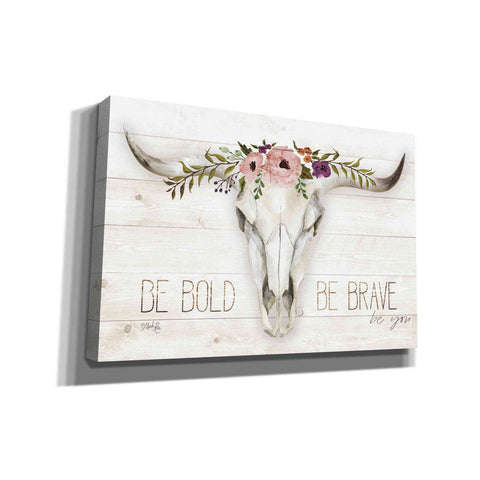 Image of 'Be Bold - Be Brave' by Marla Rae, Canvas Wall Art