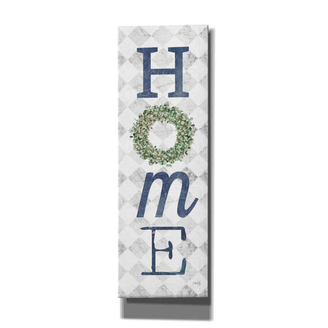 Image of 'Home with Eucalyptus Wreath II' by Marla Rae, Canvas Wall Art