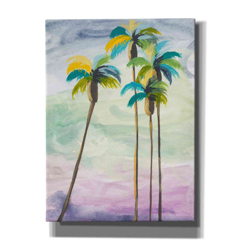 Image of 'Four Palms No. 2' by Jan Weiss, Canvas Wall Art