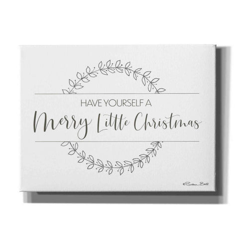 Image of 'Merry Little Christmas' by Susan Ball, Canvas Wall Art