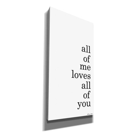 Image of 'All of Me' by Susan Ball, Canvas Wall Art