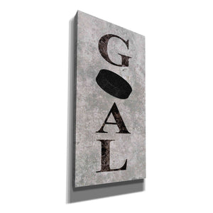 'Hockey Goal' by Susan Ball, Canvas Wall Art