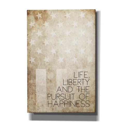 Image of 'Life, Liberty and Happiness' by Susan Ball, Canvas Wall Art