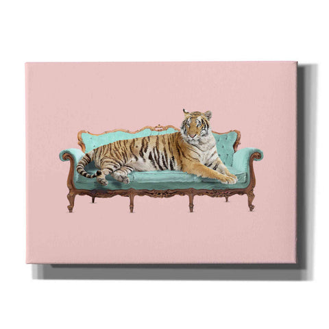 Image of 'Lazy Tiger' by Robert Farkas, Canvas Wall Art