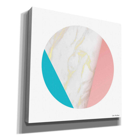 Image of 'Pink Marble Circle III' by Seven Trees Design, Canvas Wall Art