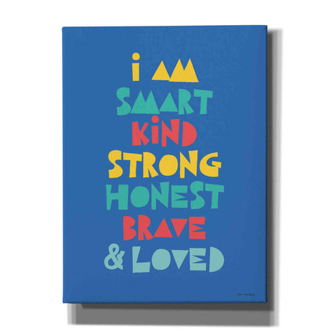 Image of 'I Am Smart…' by Seven Trees Design, Canvas Wall Art