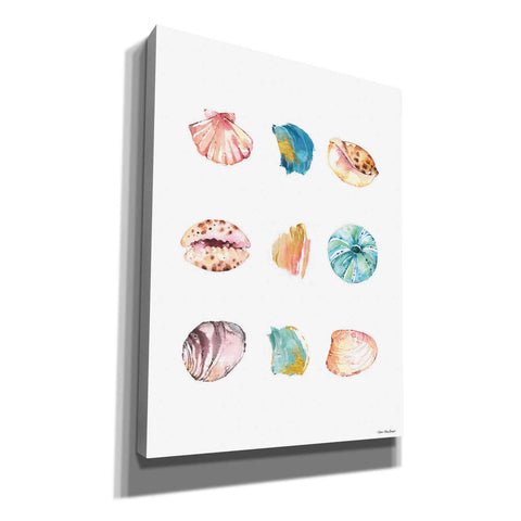 Image of 'Sea and Brush Strokes II' by Seven Trees Design, Canvas Wall Art