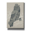 'Owl King' by Rachel Caldwell, Canvas Wall Art