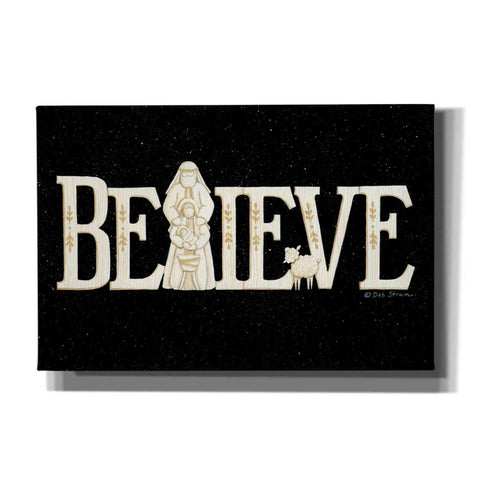 Image of 'Believe' by Deb Strain, Canvas Wall Art