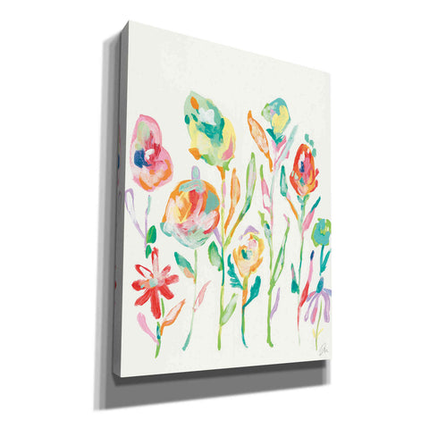 Image of 'Mod Flowers I' by Jessica Mingo, Canvas Wall Art