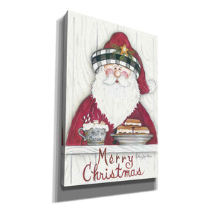 'Jolly St. Nick' by Mary Ann June, Canvas Wall Art