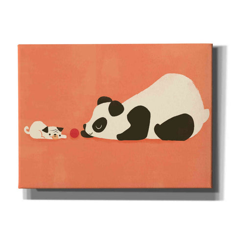 Image of 'The Pug and the Panda' by Jay Fleck, Canvas Wall Art
