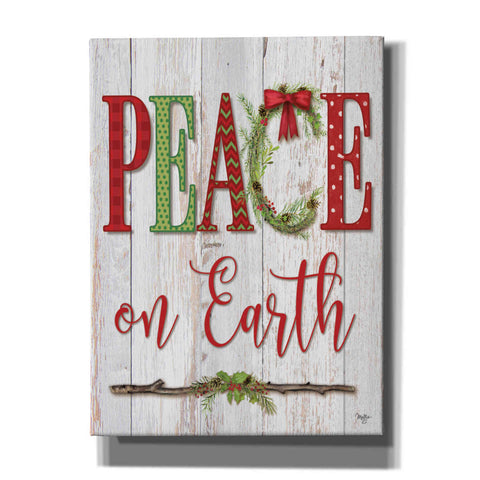 Image of 'Peace on Earth' by Mollie B, Canvas Wall Art