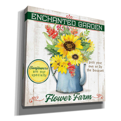 Image of 'Sunflower' by Mollie B, Canvas Wall Art