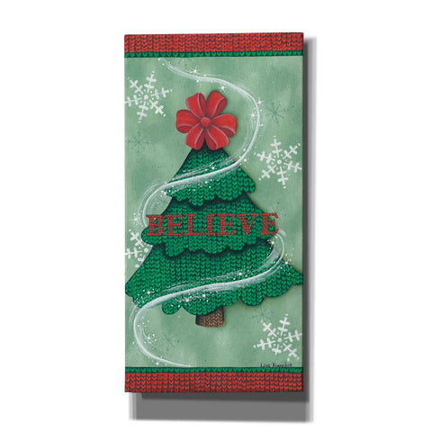 Image of 'Believe Stitch Tree' by Lisa Kennedy, Canvas Wall Art