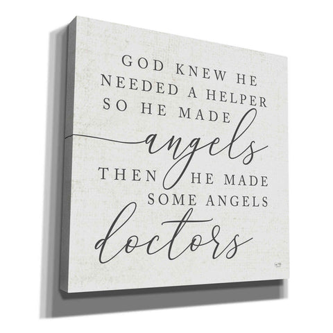 Image of 'God Made Angel Doctors' by Lux + Me Designs, Canvas, Wall Art