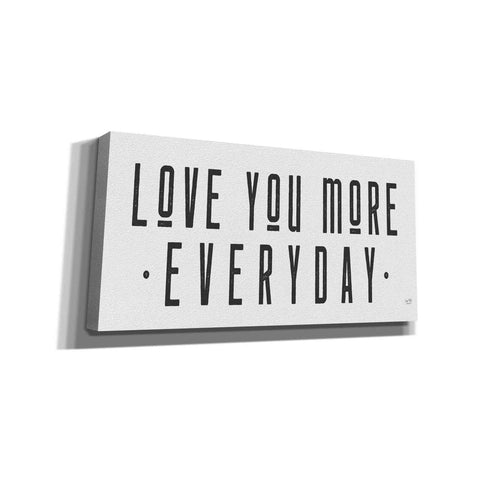 Image of 'Love You More' by Lux + Me Designs, Canvas, Wall Art