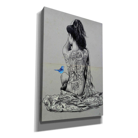 Image of 'Hope And The Serpent' by Loui Jover, Canvas, Wall Art