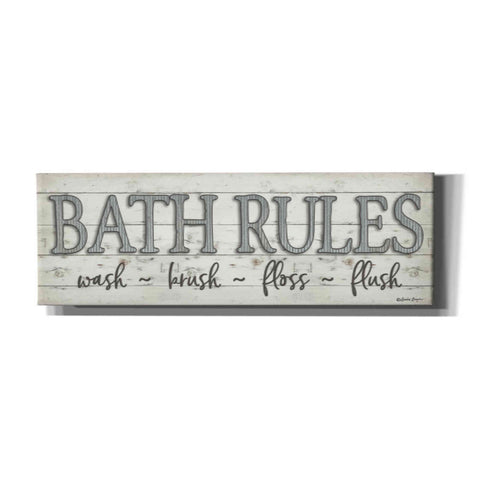 Image of 'Bath Rules' by Susie Boyer, Canvas, Wall Art