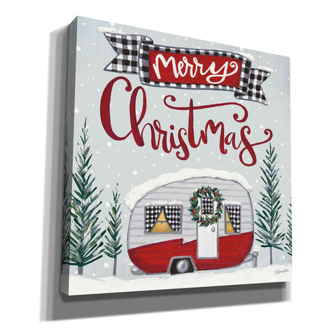 Image of 'Merry Christmas Camper' by Sara Baker, Canvas, Wall Art