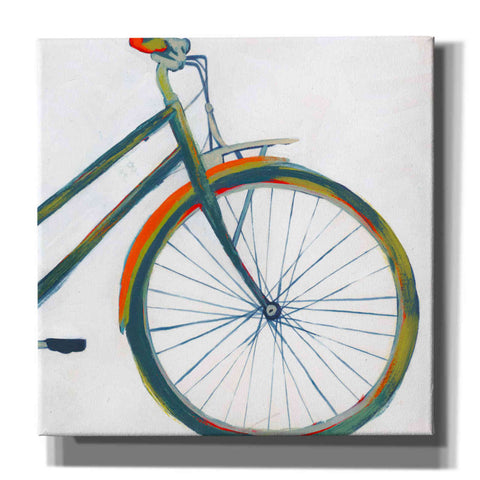 Image of 'Bicycle Diptych II' by Grace Popp, Canvas Wall Art