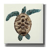 'Mosaic Turtle II' by Grace Popp, Canvas Wall Art