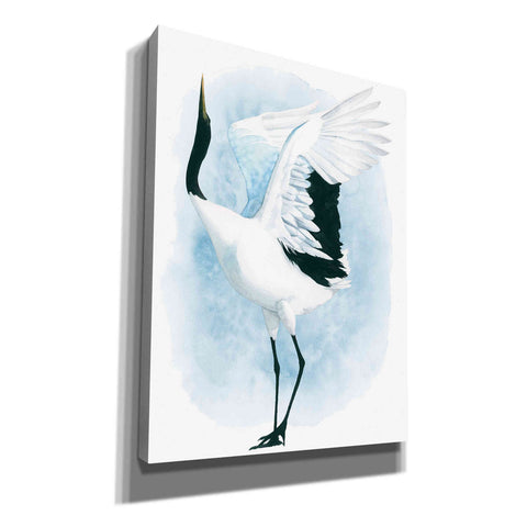 Image of 'Dancing Crane I' by Grace Popp, Canvas Wall Art