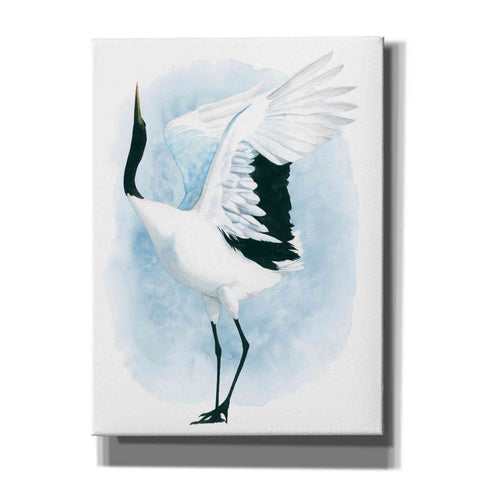 Image of 'Dancing Crane I' by Grace Popp, Canvas Wall Art