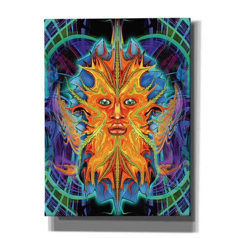 Image of 'Green Man' by Michael Stewart, Canvas Wall Art